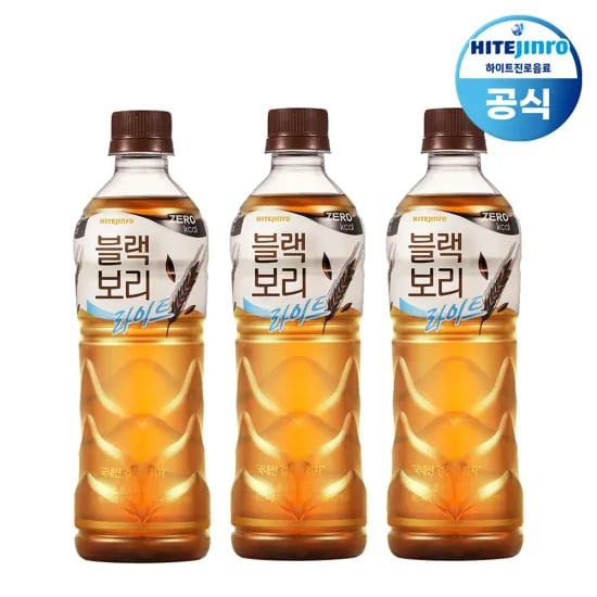 하이트진로 블랙보리 라이트 520ml x 20입 (13,610원 / 무료배송)