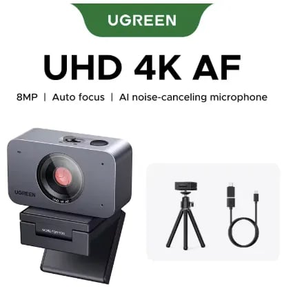 유그린 4K 웹캠(42.3달러/무료배송)1