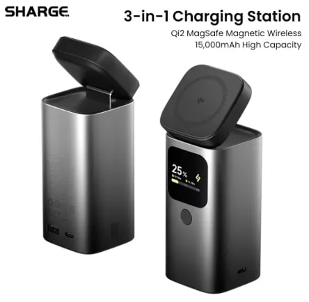 샤지(Sharge) StandMag 15000 보조배터리(56.66달러/무료배송)