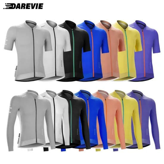 DAREVIE UV 방지 프로라인 남녀 사이클링 저지 긴 소매($15.72/무료)