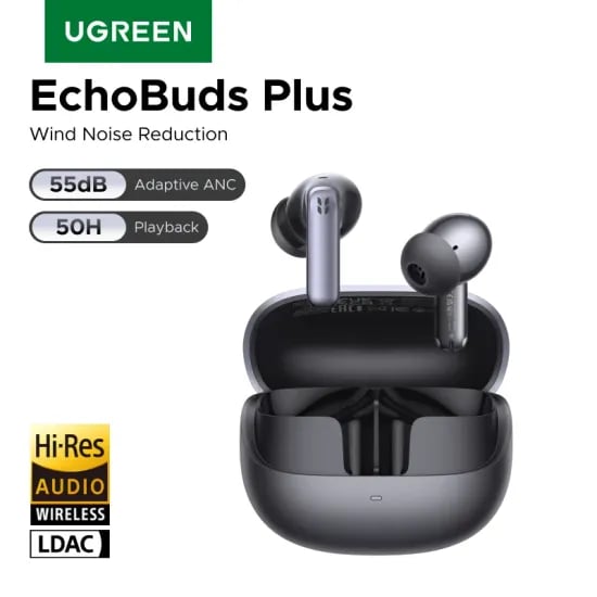 2026 NEW UGREEN EchoBuds Plus 인이어 블루투스 무선이어폰($18.62/무료)