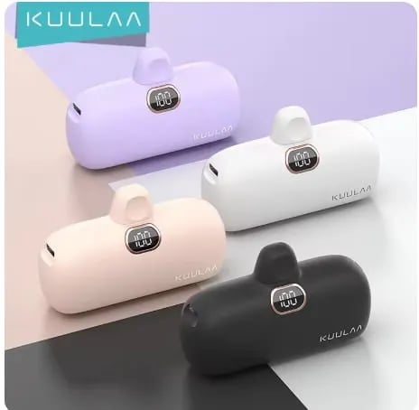 KUULAA 5000mAh 20W 휴대용 보조배터리($5.20/무료)