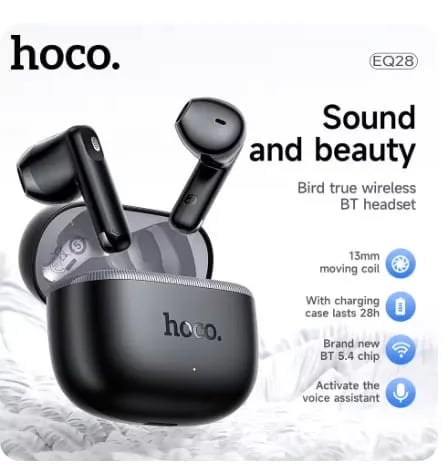 HOCO EQ28 블루투스 이어폰 ($6.46/무료)