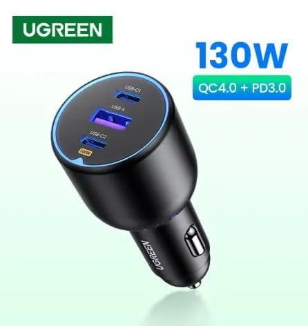 UGREEN 130W USB C 고속 차량용 충전기($11.65/무료)