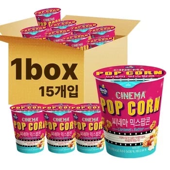 커널스 시네마 믹스 팝콘 30g*15개입(11,140원)