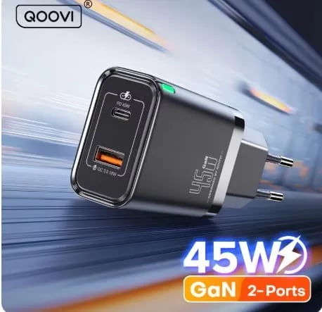 QOOVI GaN 45W USB C 타입 충전기($4.77/무료)