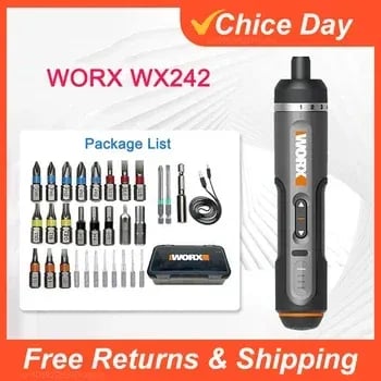 ETENWOLF 에어펌프 V3 ($15.45) WORX WX242 드라이버 (17.23) / 무료