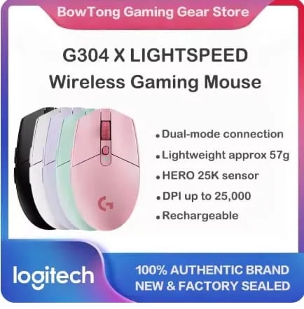 로지텍 G304X 무선 게이밍 마우스($20.25/무료)