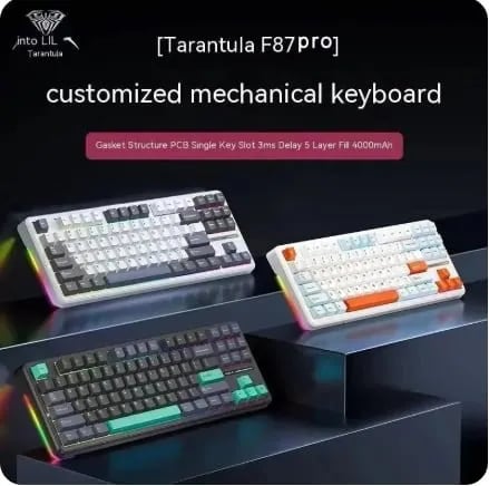 AULA F87 Pro 기계식 키보드($25.43/무료)