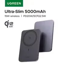 UGREEN 울트라 슬림 마그네틱 20W Qi2 보조배터리($20), CCC 45W 10000mAh($27), Nexode pro 200W 25000mAh($52)