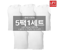 로카 기능성 쿨 드라이 무지 반팔티 2장(10,872원), 라이프폼 순면 100% 남성 민소매 5팩(12,339원)