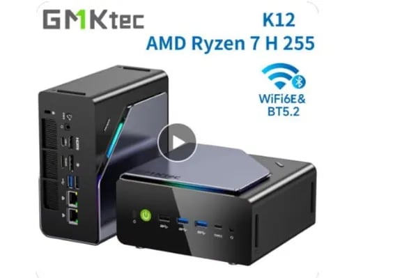 GMKtec K12 게이밍 미니 PC H255 베어본