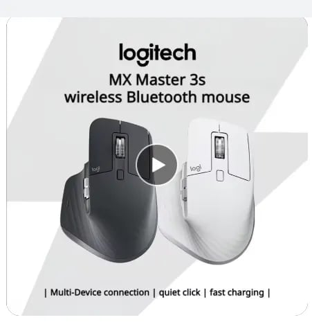 로지텍 MX Master 3S 무선 인체공학 마우스($53.51), MX 마스터 4 무선 오피스 마우스($80.63)무배