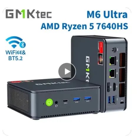 GMKtec M6 Ultra 게이밍 미니 PC ($162.44), FIREBAT F1 미니 PC ($296.98)무배