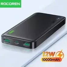 Rocoren 휴대용 보조배터리 10000mAh 외 1종