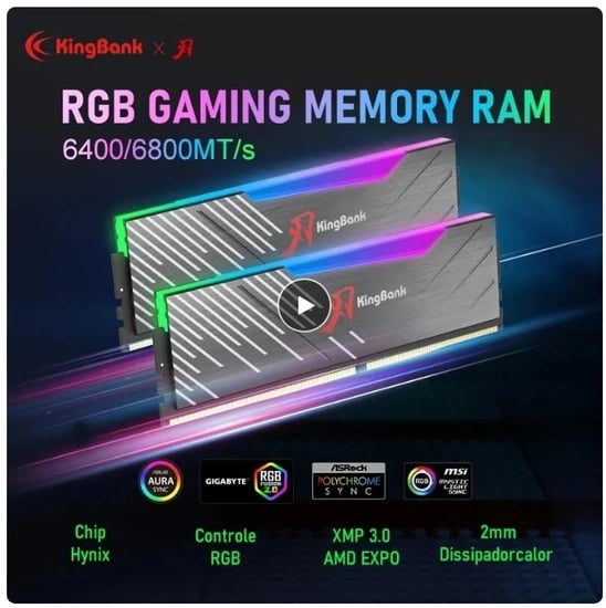 킹뱅크 ddr5 16 x 2 6800mhz