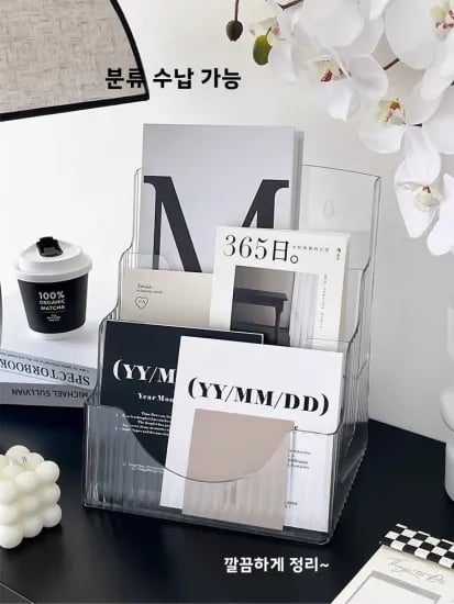 아크릴 데스크탑 책장 5,720원