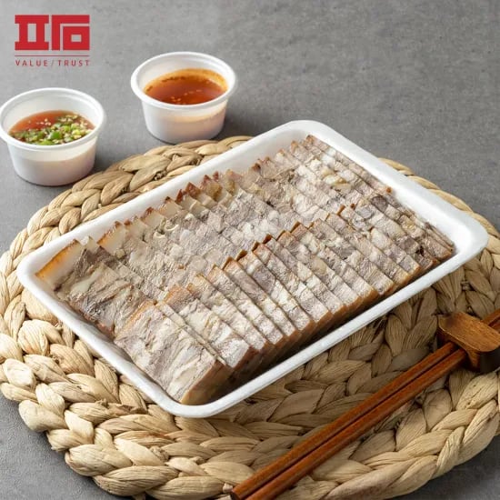 국내산 돼지머리로 만든 냉장 옛날 편육 500g