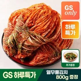 지예찬 포기김치 10kg + 열무물김치 800g
