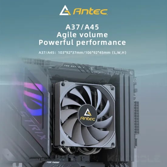 Antec A37 로우 프로파일 CPU 쿨러