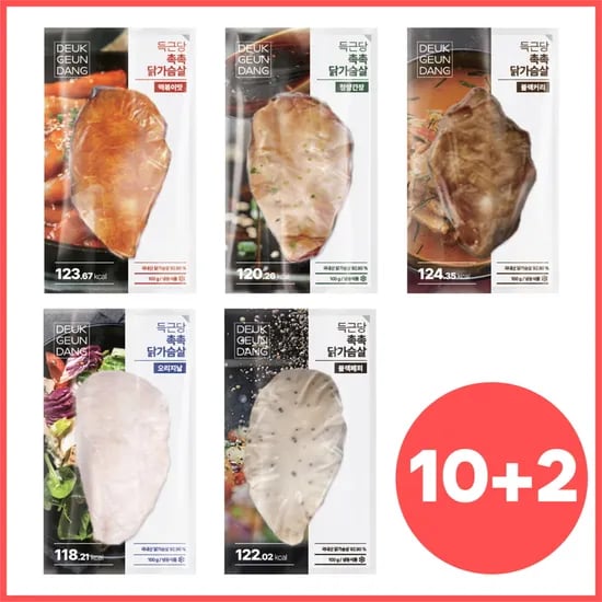 득근당 닭가슴살 12팩 (18,900원/무료)