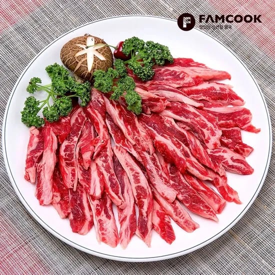 미국산 초이스등급 황제갈비살 400g 2팩