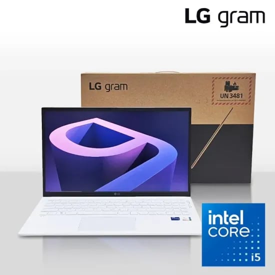 LG그램15 코어i5(12세대) 16G SSD256G 윈도우11프로+가방+키스킨