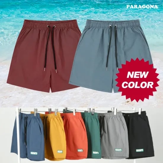 파라고나 말리부 나일론 비치 밴딩 반바지 3가지 사이즈 8가지 색상