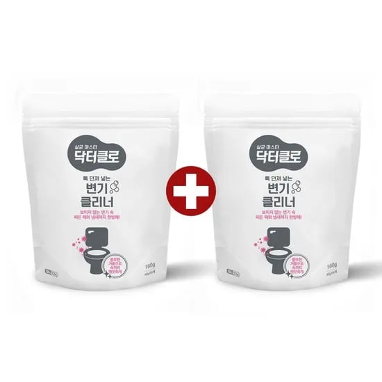 닥터클로 초간단 변기세정제 160g (40g x 4개)