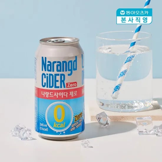 나랑드 사이다 제로 345ml 24개