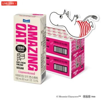 어메이징오트 언스위트 190ml 48팩