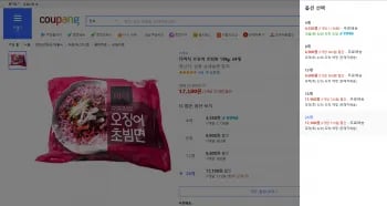 더미식 오징어 초빔면 139g 24개