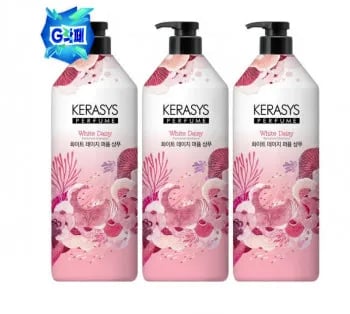 케라시스 퍼퓸 화이트 데이지 샴푸 1L 3개