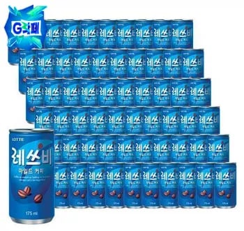 레쓰비 마일드 캔커피 175ml x 60캔