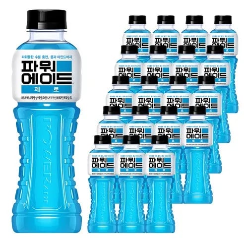 파워에이드 제로 600ml 20개