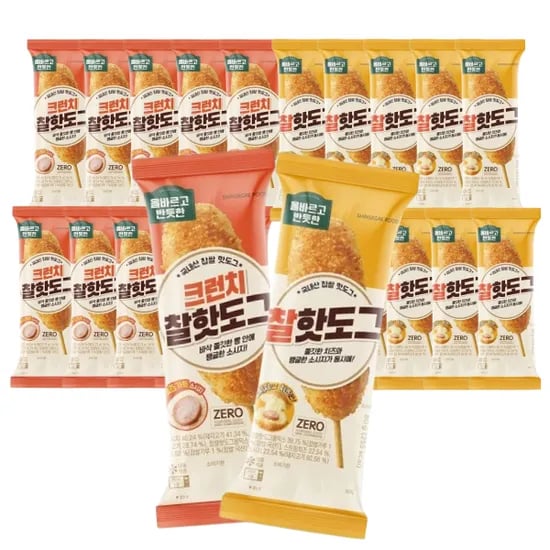 올반 크런치핫도그 10봉 찰핫도그 10봉