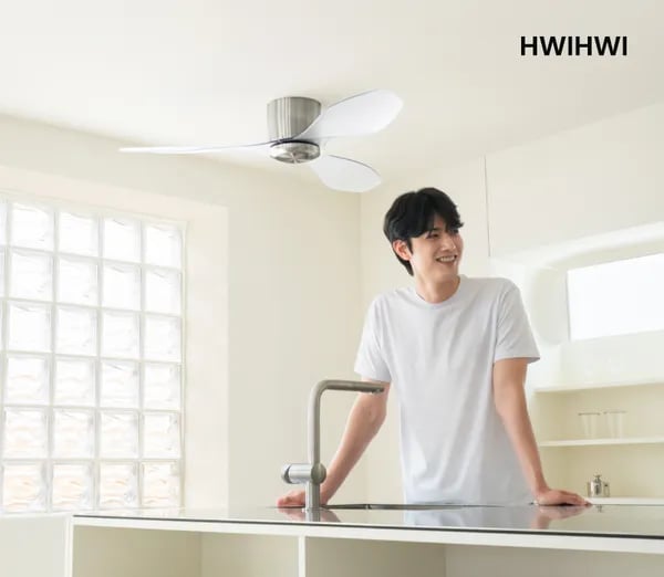 휘휘 VANE 실링팬 BLDC 화이트 122cm 옵션별 상이