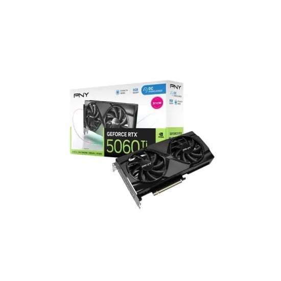 PNY 지포스 RTX 5060 Ti OC D7 8GB Dual Fan STCOM