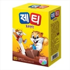 제티 초코 케이스 1.36kg (80개입)