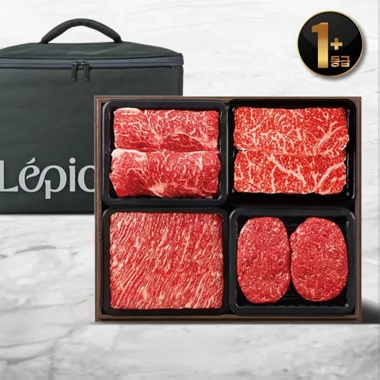 레피세리 한우 1+등급 혼합세트 1.6kg