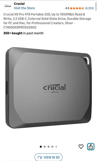 X9 pro 4TB