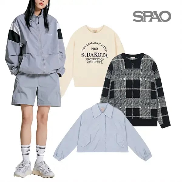 스파오 상 하의 외투 악세사리 모음 4100원부터