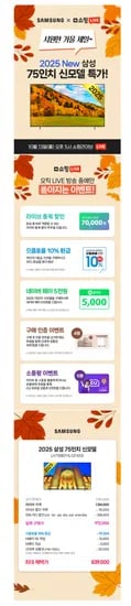 삼성전자 75인치 LED 4K UHD TV 스탠드