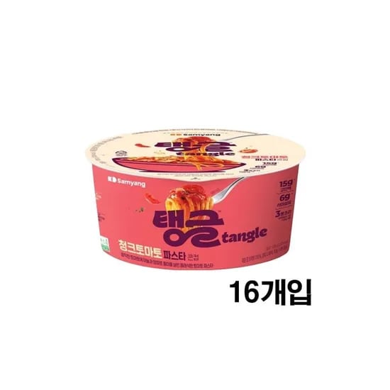 삼양 탱글 청크토마토 파스타 큰컵 16개입