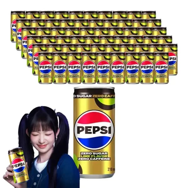 펩시제로 라임향 제로카페인 210ml 60개