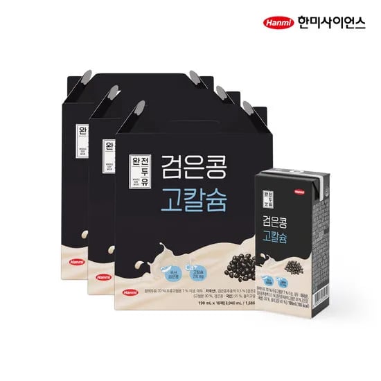 완전두유 검은콩 고칼슘 48팩