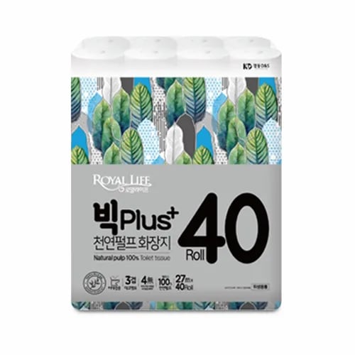 로얄라이프 빅플러스 3겹 27m 40롤