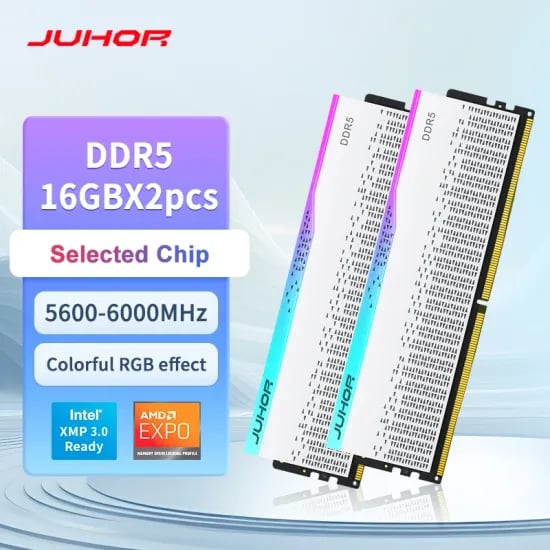 JUHOR DDR5 6000 16GB X2 RAM