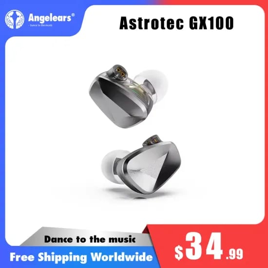 Astrotec GX100 1DD + 1PZT 이어폰