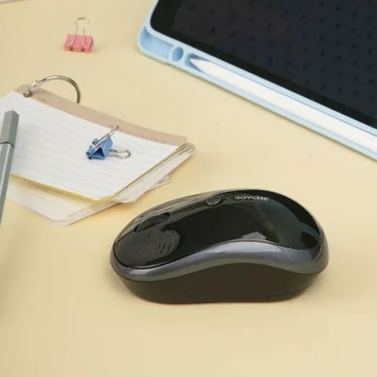 저소음 마우스 RX-660 무선 화이트 블랙 코랄